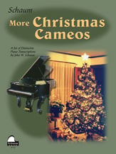 More Christmas Cameos piano sheet music cover